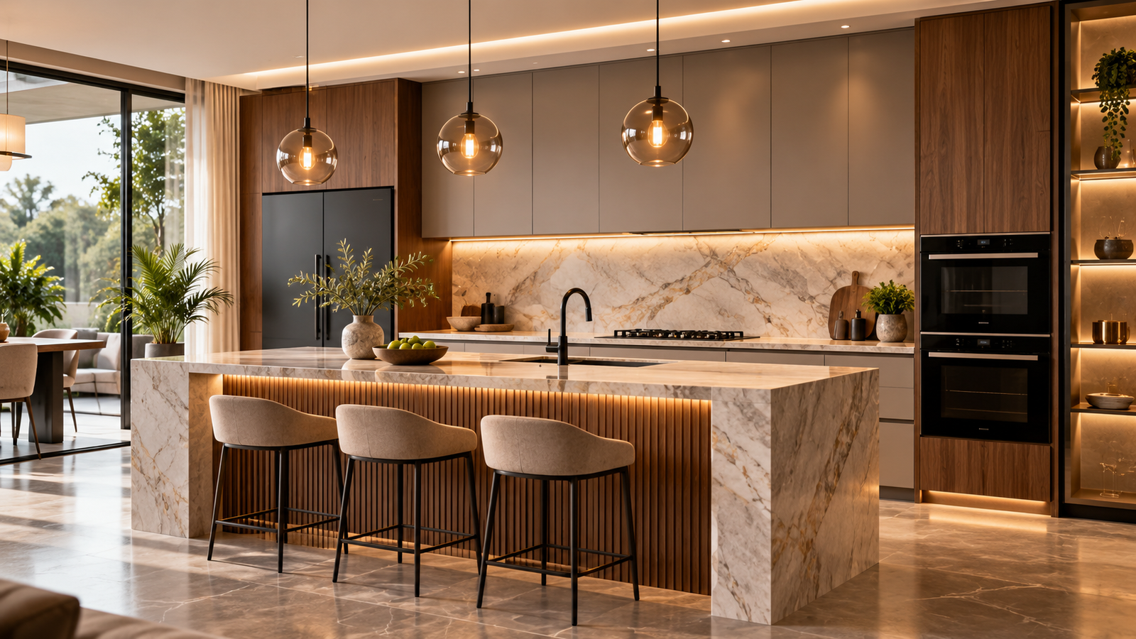 Modern modular kitchen